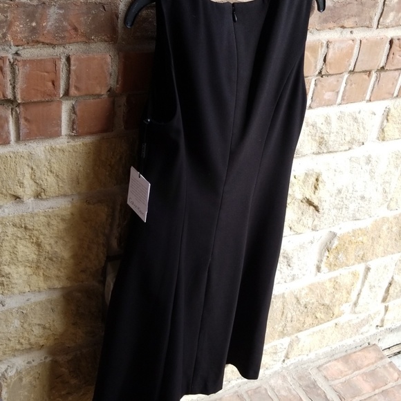 🆕 Calvin Klein Pearl Detail A-Line Dress - Picture 4 of 10